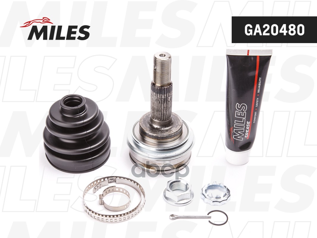 ШРУС наружный TOYOTA COROLLA/CARINA 1.3-1.6 83-92 (GKN 302109) GA20480 Miles арт. GA20480