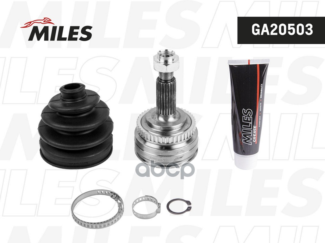 ШРУС наружный VOLVO 440/460/480 1.7-2.0 86-96 (с ABS) (GSP 862007) GA20503 Miles арт. GA20503