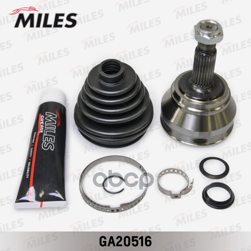 ШРУС наружный VW G1/G2/G3/PASSAT/POLO/SEAT TOLEDO 1.6-2.0 82-99 (GKN 301070) GA20516 Miles арт. GA20516
