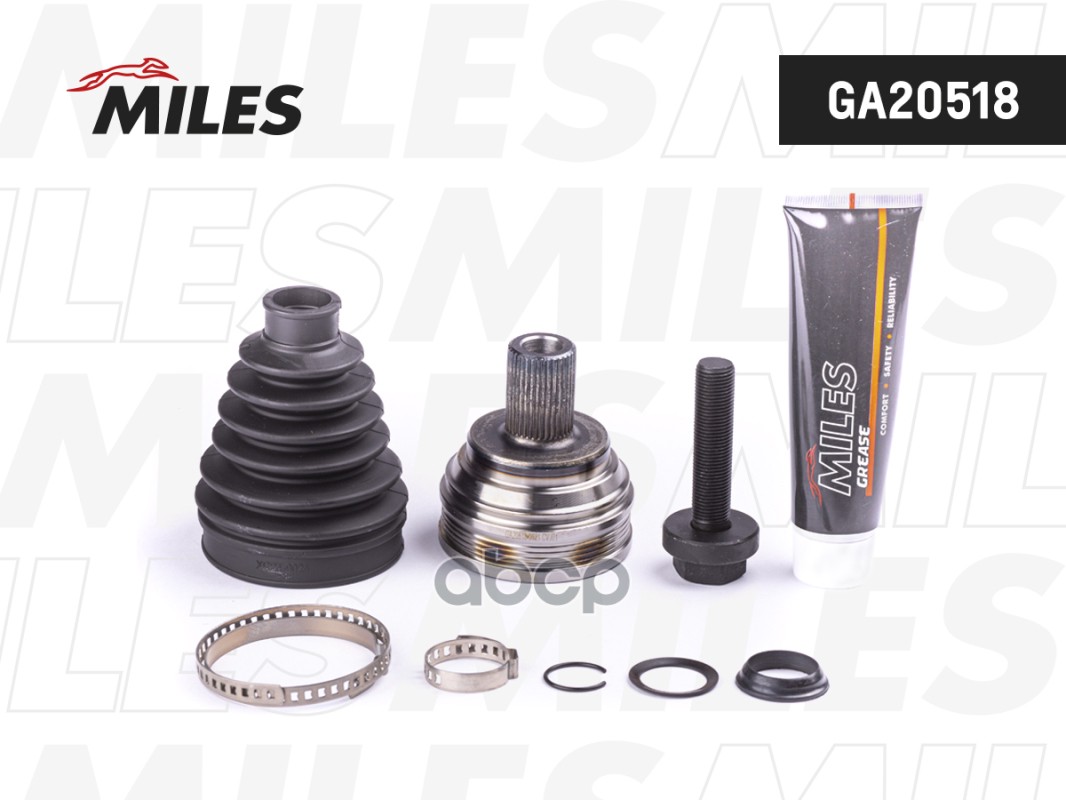ШРУС наружный VW G5/SKODA OCTAVIA 1.4 04- (GKN 304325) GA20518 Miles арт. GA20518