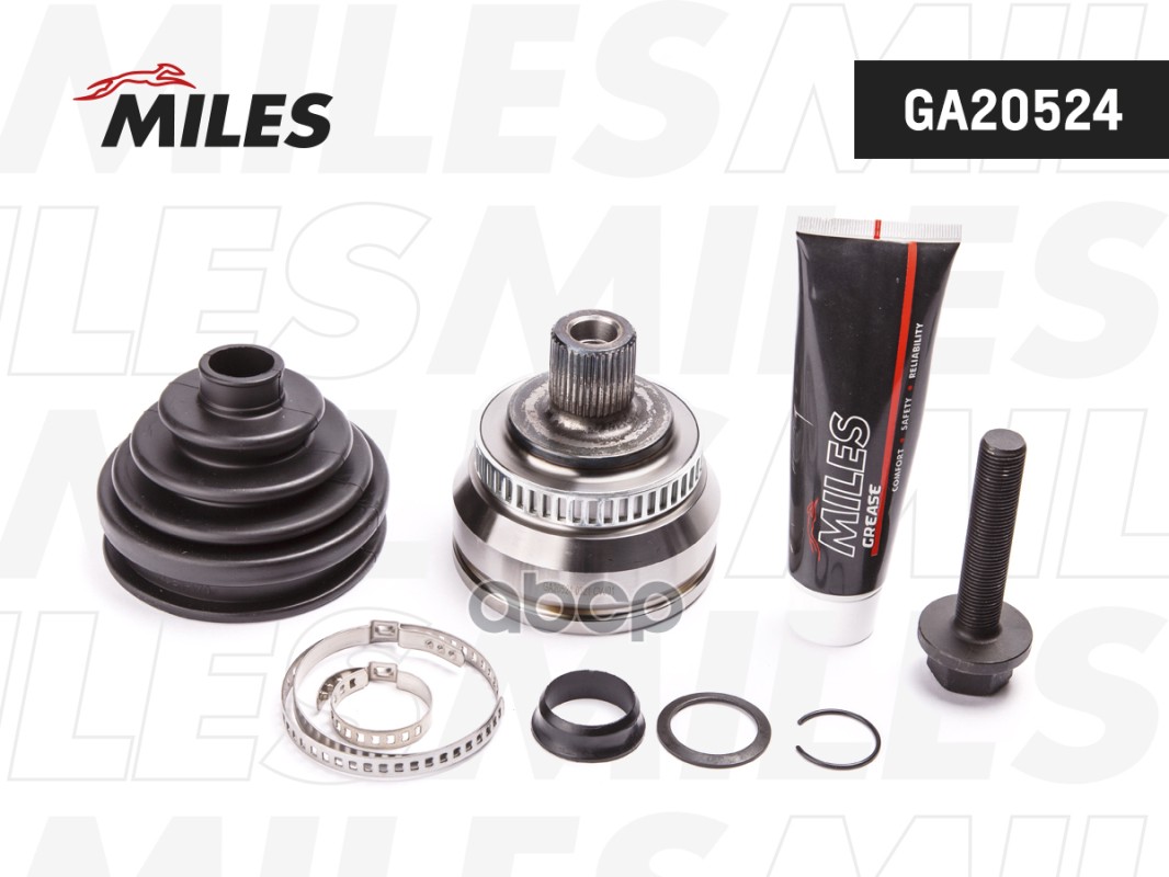 ШРУС наружный VW SHARAN/FORD GALAXY 1.8-2.8 95-06 (GKN 303509) GA20524 Miles арт. GA20524