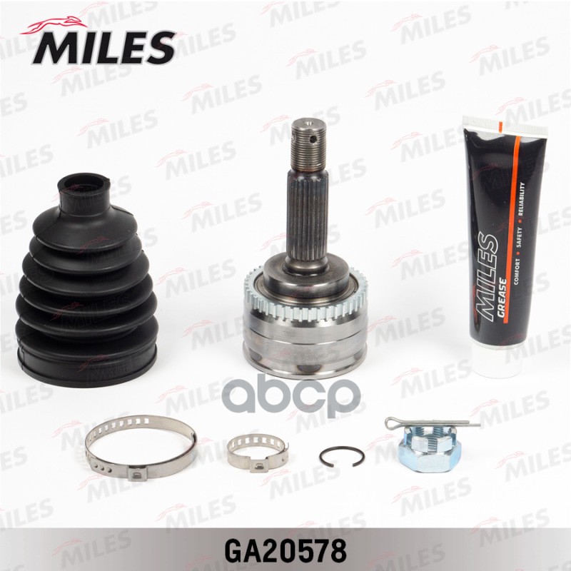 ШРУС наружный MITSUBISHI CARISMA/LANCER 1.62.0 9206 (с ABS) (GKN 303523) GA20578 Miles арт. GA20578