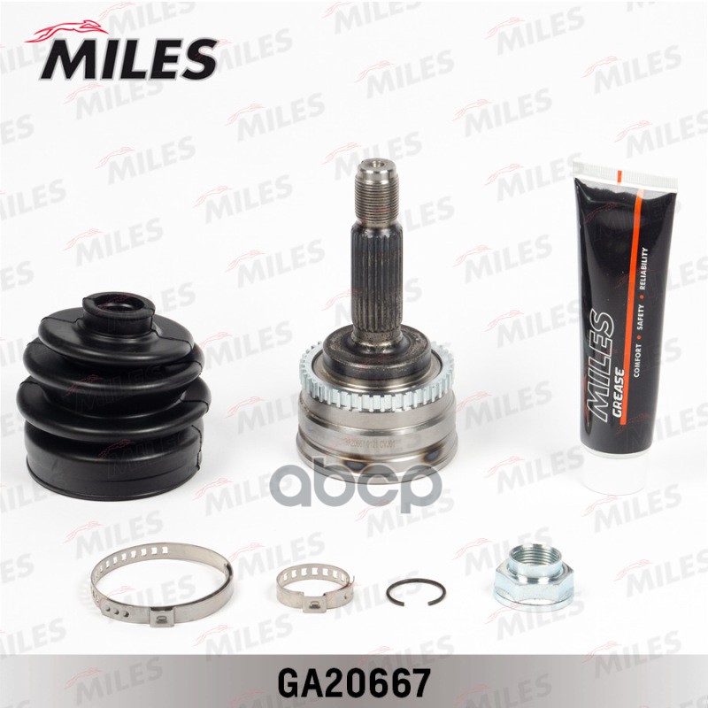 ШРУС наружный с ABS MITSUBISHI GALANT VII-VIII 92-03 GA20667 Miles арт. GA20667