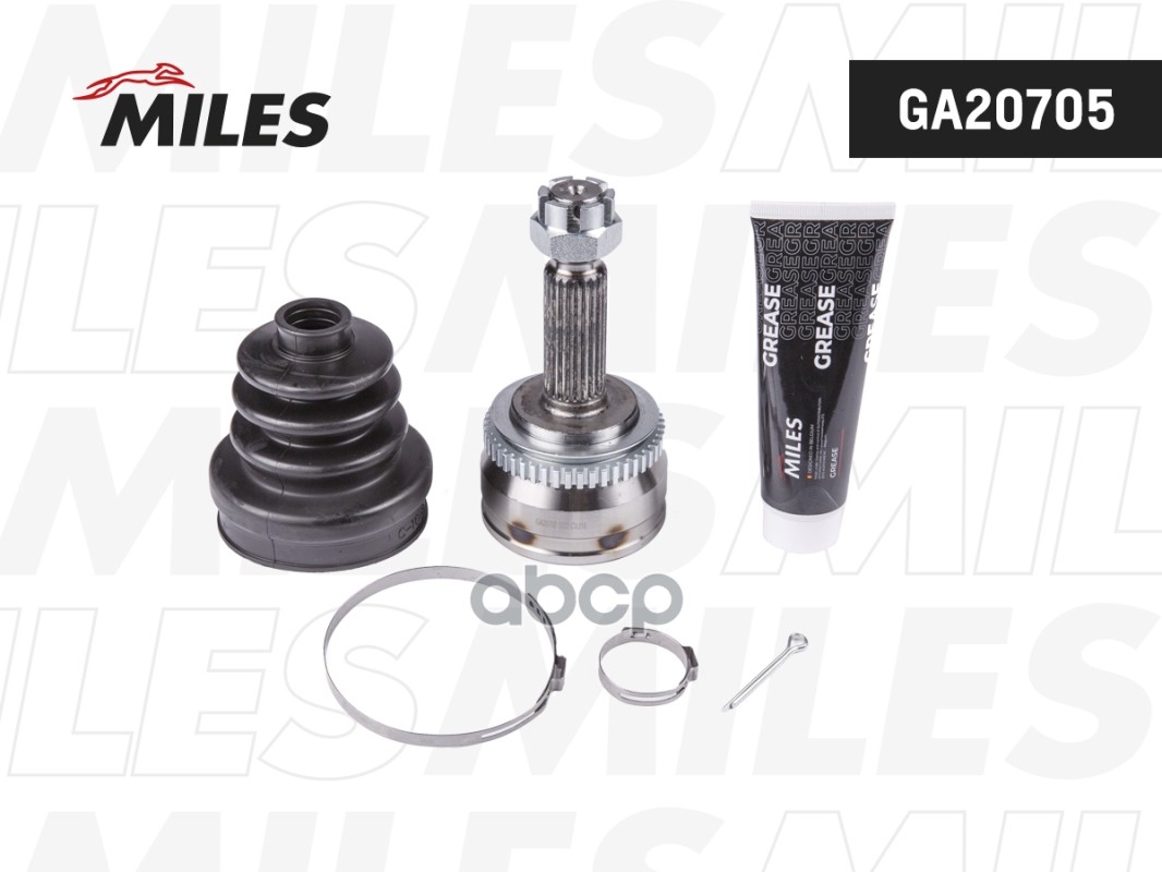 ШРУС наружный с ABS HYUNDAI GETZ 1.1-1.6 02-11 (GKN 303904) GA20705 Miles арт. GA20705
