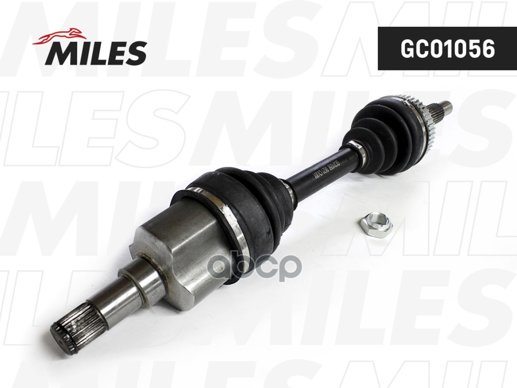 Привод в сборе левый FORD MONDEO 1.6-2.5 93-00 (ABS) (GKN 302400) GC01056 Miles арт. GC01056