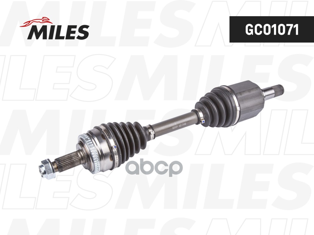 Привод в сборе передний левый SsangYong Actyon II (10-) MT C14845 GC01071 Miles арт. GC01071