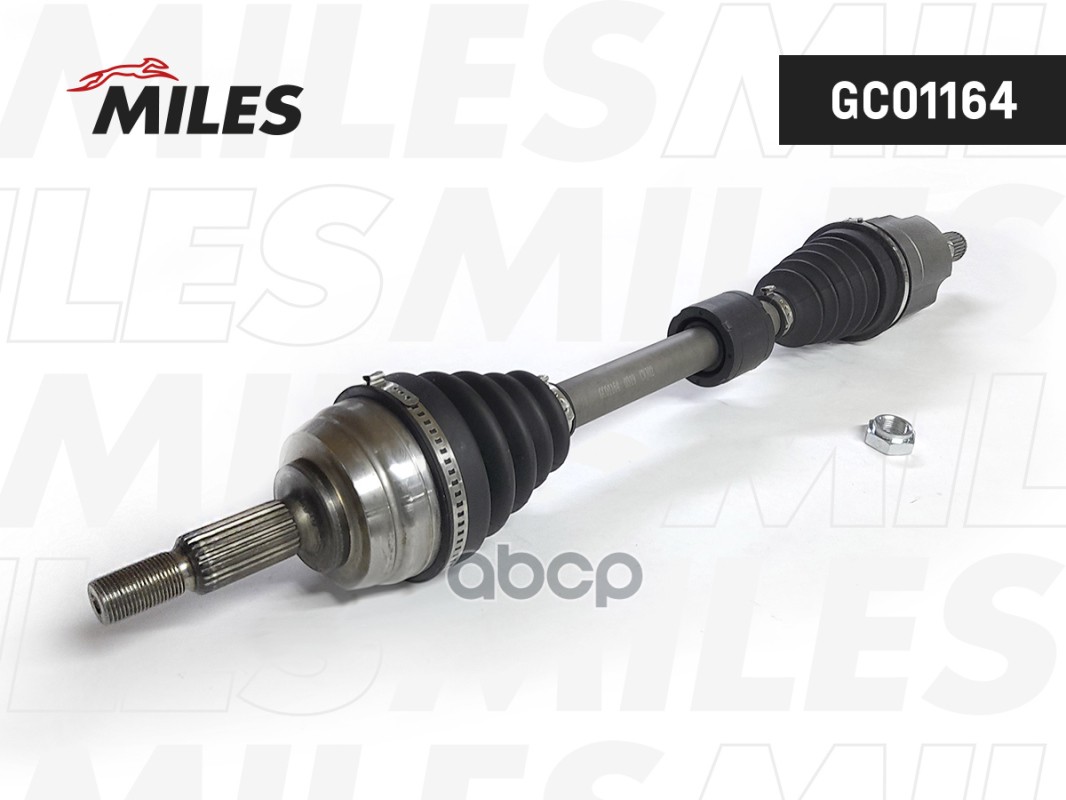 Привод в сборе передний левый RENAULT DUSTER 4x2/FLUENCE GC01164 Miles арт. GC01164