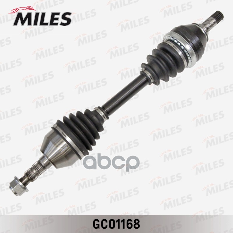 Привод в сборе левый OPEL ASTRA H/ZAFIRA B 1.2-1.6 04- (GKN 304426) GC01168 Miles арт. GC01168