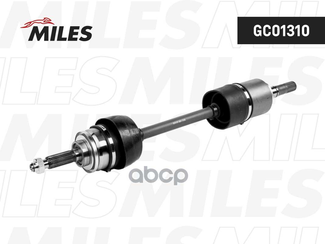 Привод в сборе LADA NIVA 21213-4/CHEVROLET NIVA 2123 03- лев. 24 шлица (Без ABS)  GC01310 Miles арт. GC01310