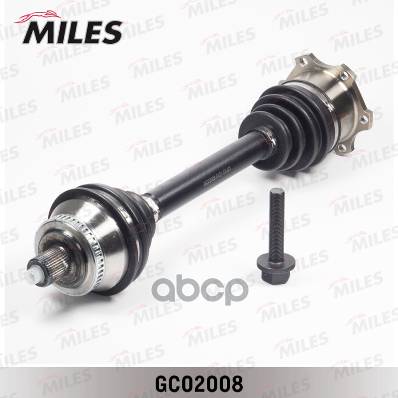 Привод в сборе правый AUDI A4 2.8 95-01 (ABS) (GSP 203048) GC02008 Miles арт. GC02008
