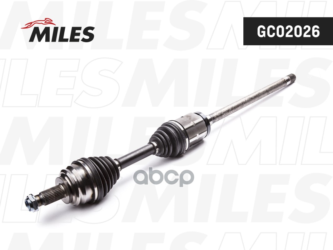 Привод в сборе передний правый BMW X5(E53) (GKN 304496) GC02026 Miles арт. GC02026