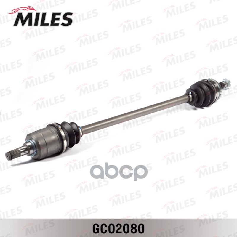 Привод в сборе правый NISSAN PRIMERA P11 1.6 96-02 (ABS) GC02080 Miles арт. GC02080
