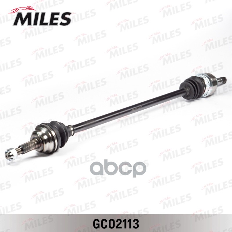 Привод в сборе правый RENAULT LOGAN/CLIO 1.4-1.6 06- (GKN 304710) GC02113 Miles арт. GC02113