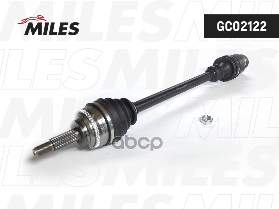 Привод в сборе правый (ABS) RENAULT MEGANE/SCENIC 1.6-2.0 99- (GKN 303620) GC02122 Miles арт. GC02122