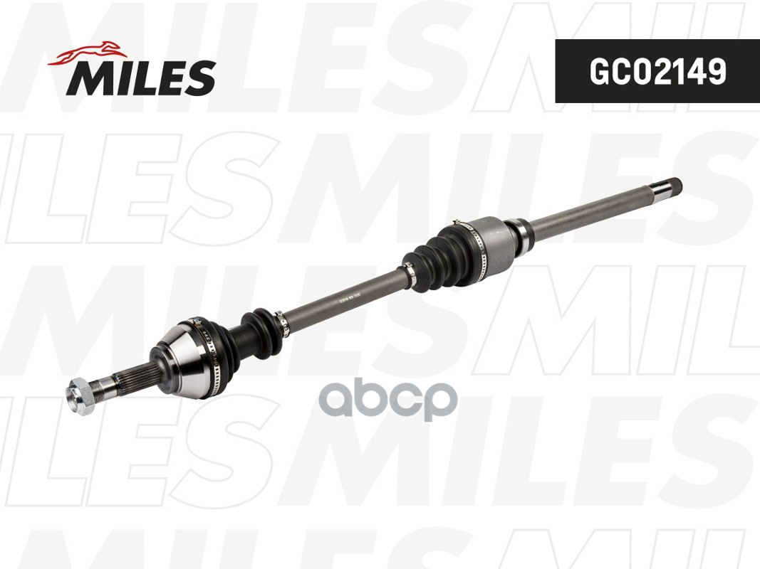 Привод в сборе правый CITROEN JUMPER/FIAT DUCATO/PEUGEOT BOXER 1.9-2.8D 94-02 GC02149 Miles арт. GC02149