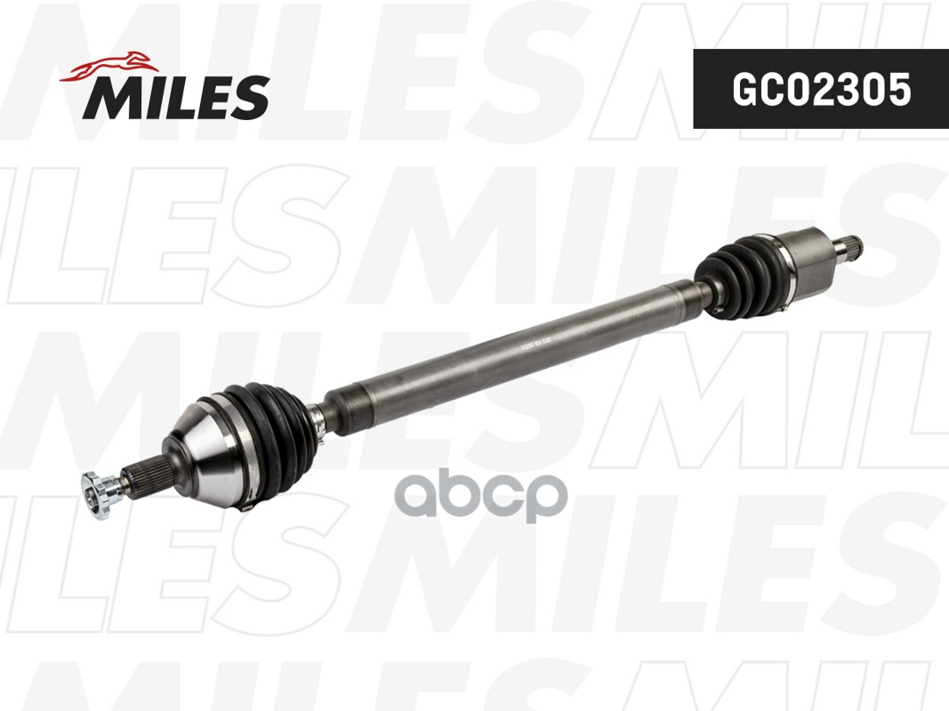 Привод в сборе правый VW Polo 10-22/?koda Rapid (NH) 12-22 АТ  GC02305 Miles арт. GC02305