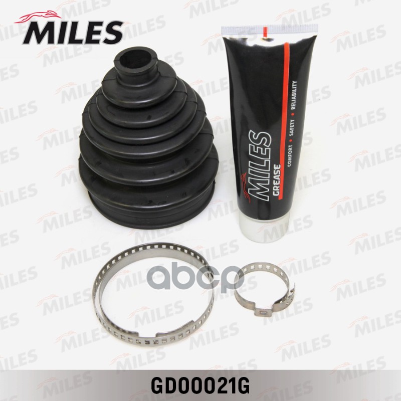 Пыльник ШРУСа наружный (со смазкой) TOYOTA/MITSUBISHI/HONDA/MAZDA/NISSAN GD00021G Miles арт. GD00021G