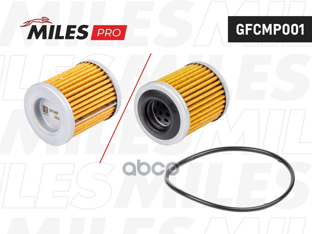 Фильтр АКПП (серия PRO) (JS ASAKASHI JT503) MITSUBISHI ASX (10-) Outlander (05-12) /NISSAN Qashqai (06-13 GFCMP001 Miles арт....