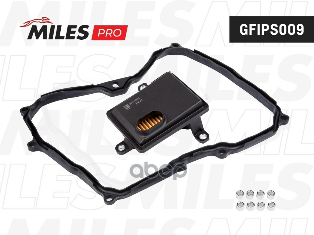 Фильтр АКПП (серия PRO) (JS ASAKASHI JT546K) с прокладкой VAG 1.2-2.0 12- GFIPS005 Miles арт. GFIPS005