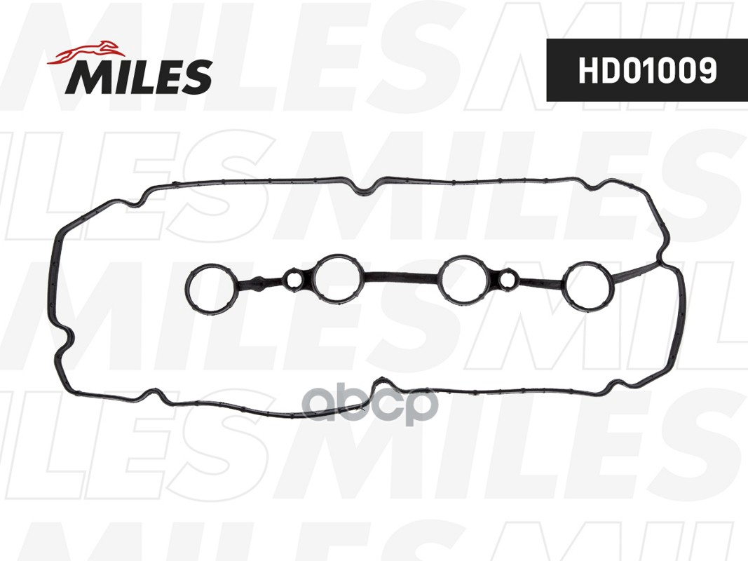 Прокладка клапанной крышки KIA SPECTRA(ИЖ)/RIO 00-05 1.6 DOHC HD01009 Miles арт. HD01009