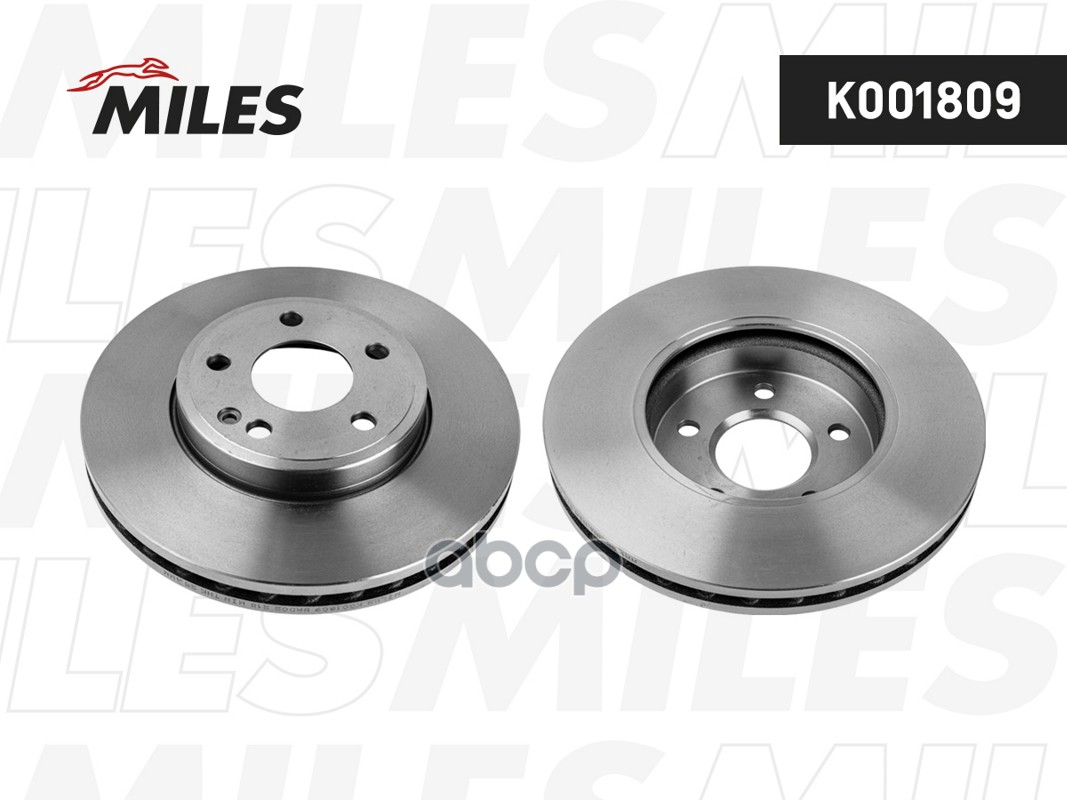 Диск тормозной MERCEDES W205 14- передний вент.D 295мм. Miles арт. k001809