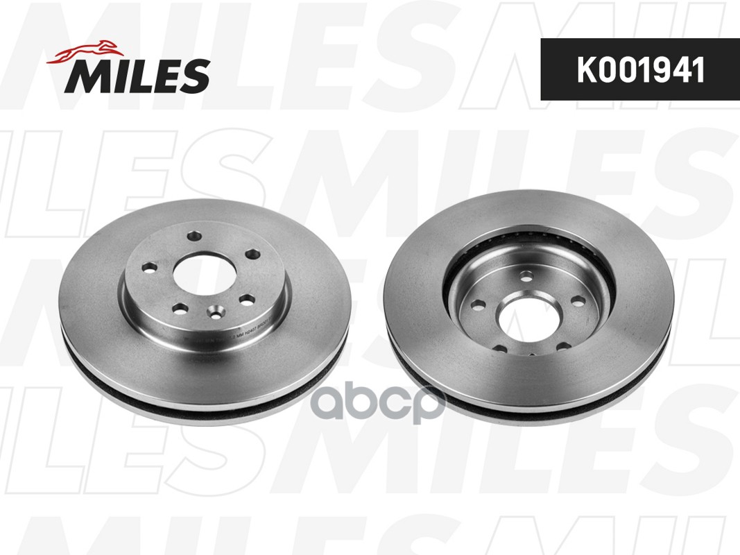 Диск тормозной CHEVROLET/OPEL BOLT/AMPERA/ASTRA 15-передний Miles арт. k001941