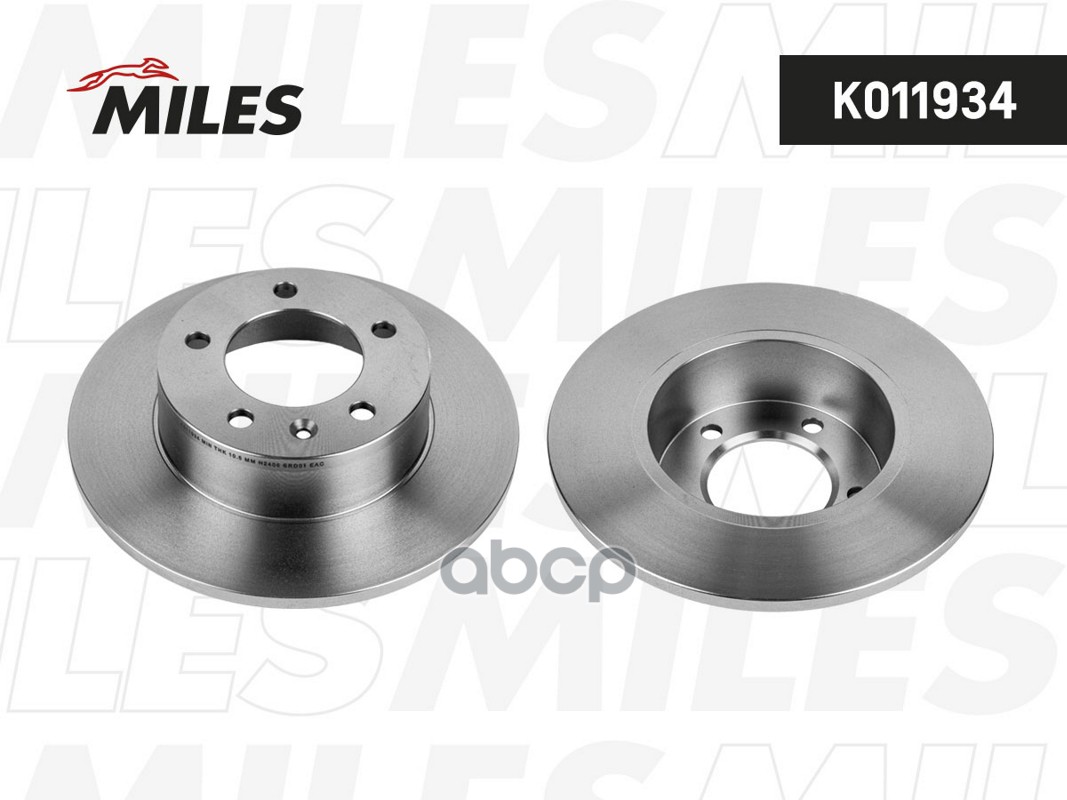Диск тормозной OPEL MOVANO 98-/RENAULT MASTER 98-/NISSAN INTERSTAR 02- задний Miles арт. k011934