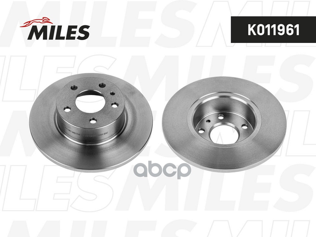 Диск тормозной ALFA ROMEO 147/156/164 задний  K011961 Miles арт. K011961