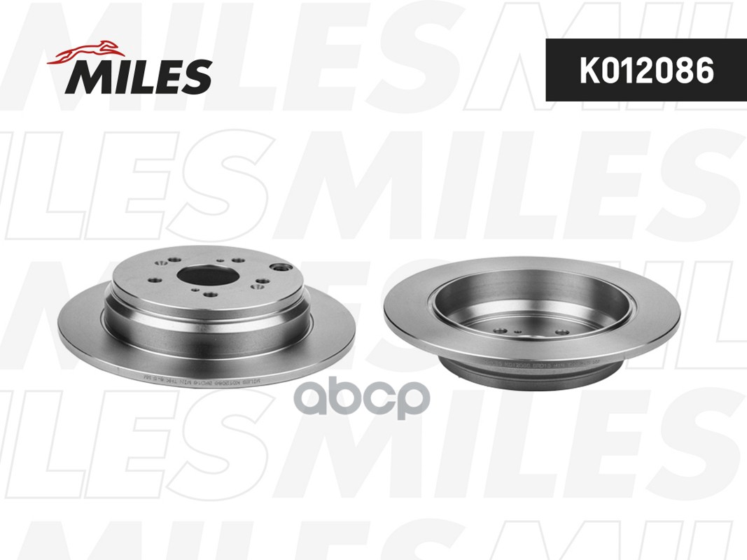 Диск тормозной GREAT WALL/HAVAL H6 14- задний D 305мм. Miles арт. K012086