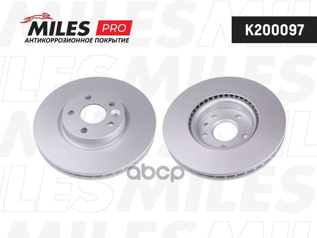 Диск тормозной FORD S-MAX 06-/MONDEO IV -05.07/VOLVO S60/S80/XC70 06- передний Miles арт. k200097
