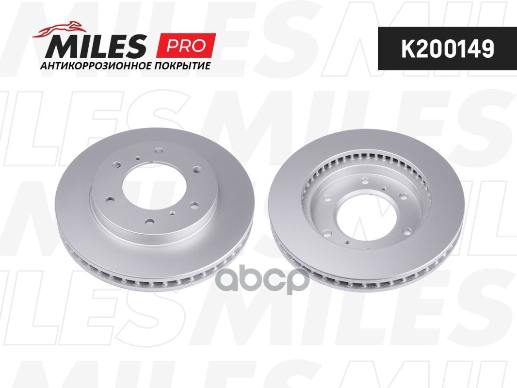 Диск тормозной (серия PRO с антикоррозионным покрытием) MITSUBISHI L200 05- передний вент.D293мм. (TRW DF4920) K200149 Miles ...