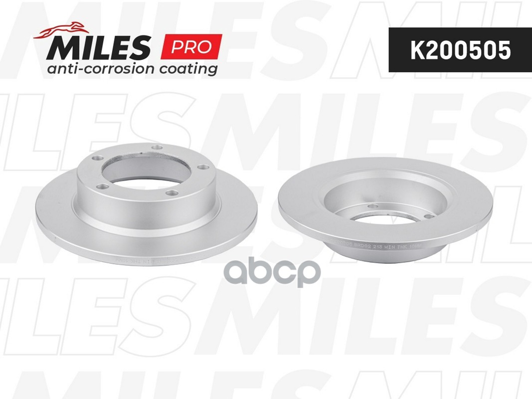 Диск тормозной LADA 2121/21213 (NIVA) передний Miles арт. k200505