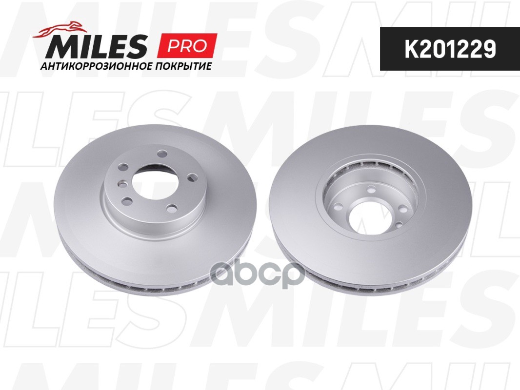 Диск тормозной BMW X5 E70 3.0/X6 E71 3.0 (USA) передний D=332мм. Miles арт. k201229