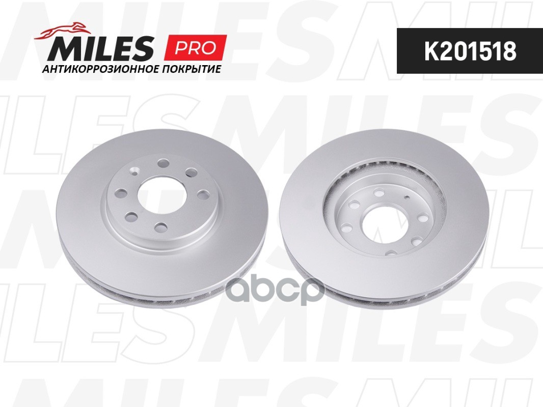 Диск тормозной (серия PRO с антикоррозионным покрытием) OPEL CORSA C 00-/MERIVA 03-10/COMBO 00-/TIGRA 04- передний  K201518 M...