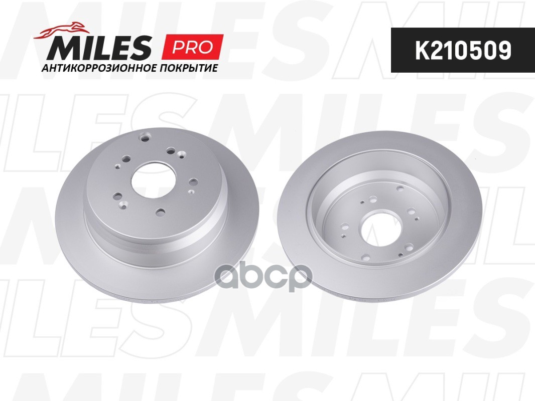 Диск тормозной HONDA CR-V 02- задний D=302мм. Miles арт. k210509