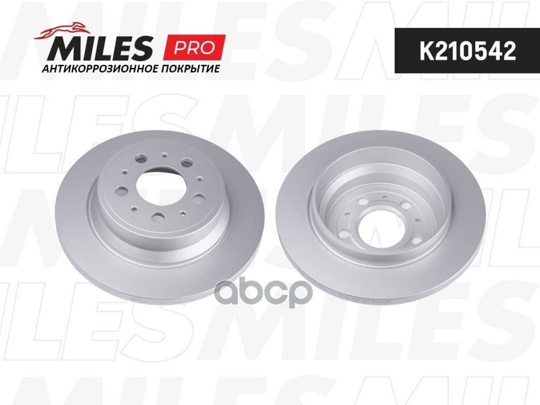 Диск Тормозной Volvo S60 00-/S80 98-06/V70 97-/Xc70 00- Задний Miles арт. k210542