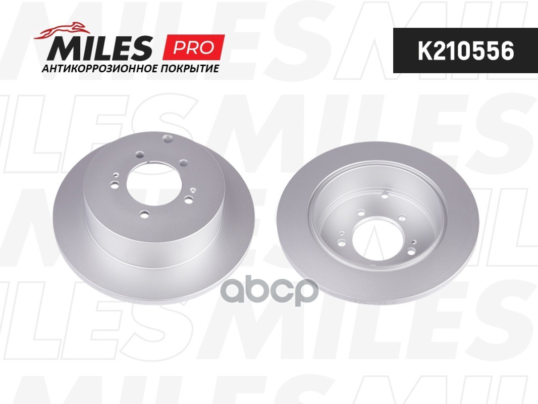 Диск тормозной CITROEN C-CROSSER/MITSUBISHI OUTLANDER/ASX/PEUGEOT 4007 задний (с антикоррозионным по Miles арт. K210556