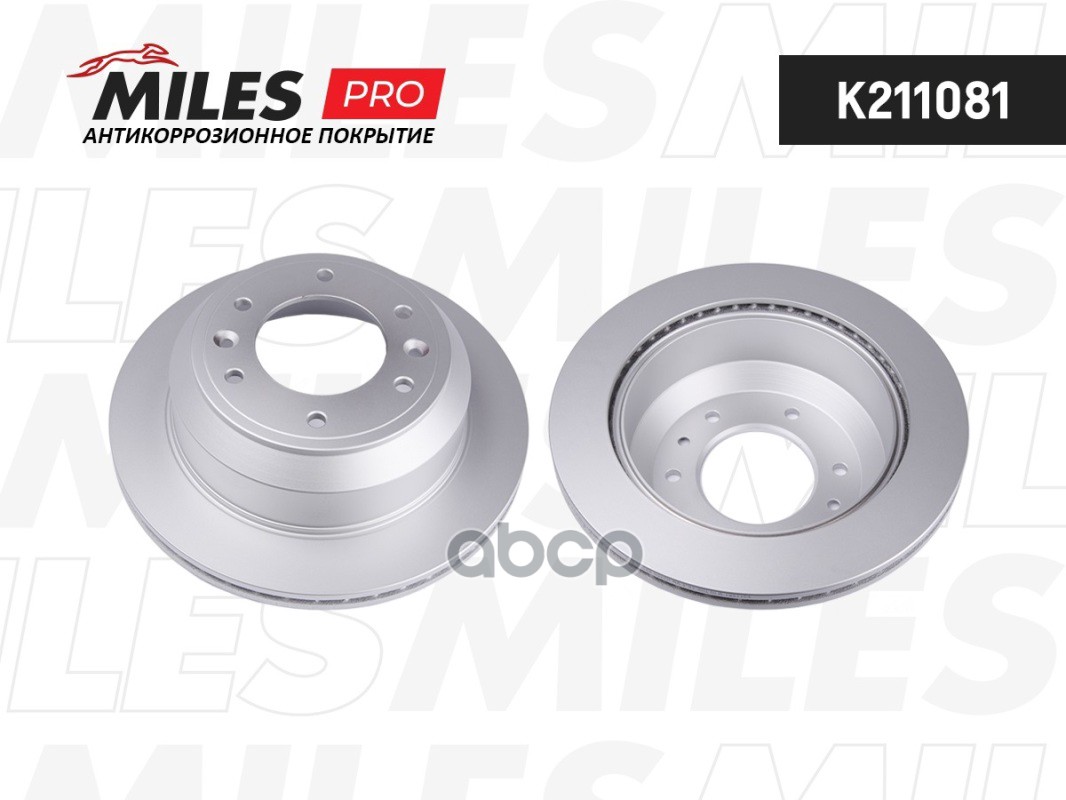 Диск тормозной HYUNDAI H1/STAREX 08- задний Miles арт. k211081