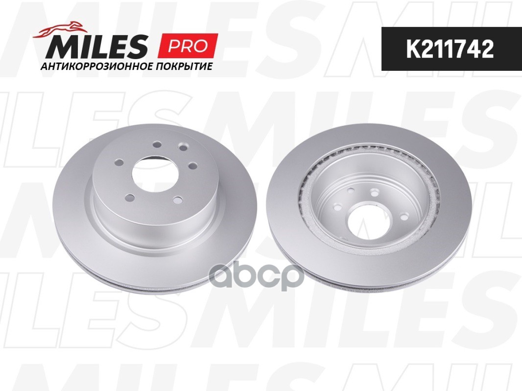 Диск тормозной INFINITI EX/G/QX50 06-/NISSAN 350Z 02- задний d=170мм. Miles арт. k211742