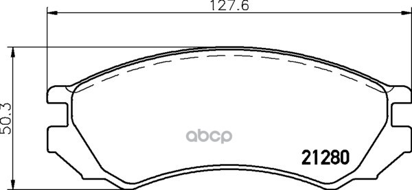 Колодки Тормозные Дисковые Передн. Primera (P10) Primera Hatchback (P10) Mintex арт. mdb1443