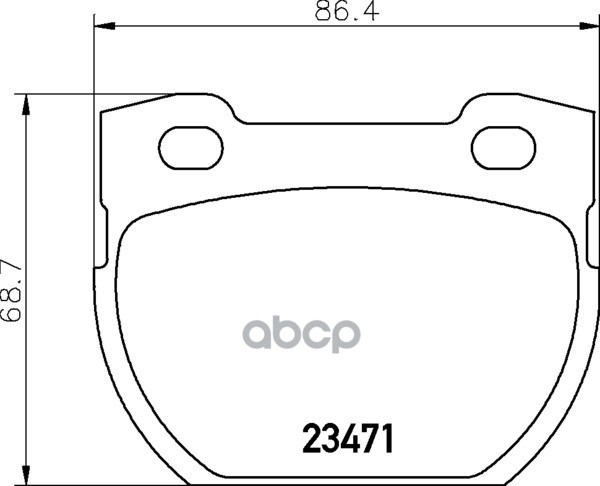 Колодки Тормозные Дисковые Задн. Defender Cabrio (Ld) Defender Pick-Up (Ld_) Defender Pickup (Ld_) D Mintex арт. mdb1645
