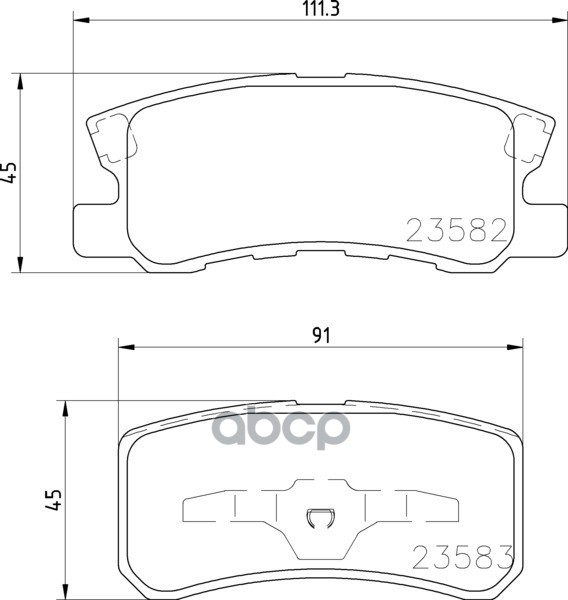 Колодки Тормозные Дисковые Задн. 200 Convertible 200 Cabriolet 200 Saloon 200 Stufenheck Cirrus (Js) Mintex арт. mdb2080