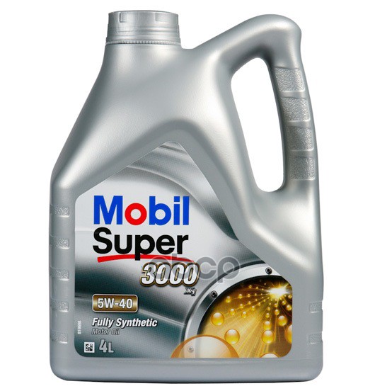 Mobil Масло Моторное Mobil 1 Super 3000 Х1 5W40 4Л