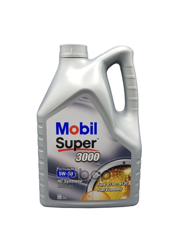 Mobil 5W30 5L Super 3000 X1 F-Fe Масло Мотоpное
