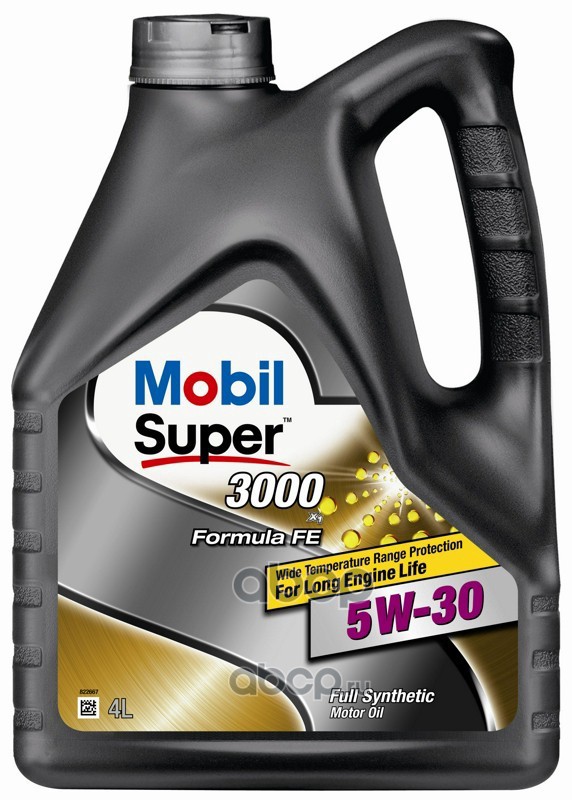 Mobil Масло Моторное Синтетическое Mobil Super 3000 X1 Formula Fe 5W-30 4*4Л, 152056/152564 (152564)