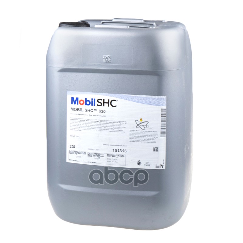 Масло индустриальное MOBIL SHC 630 синтетическое 20 л 151815 Mobil арт. 151815