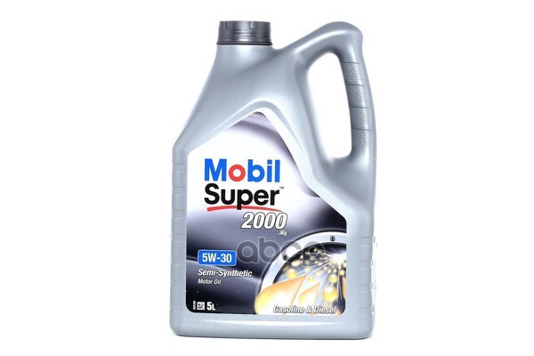 Mobil Масло Моторное Mobil Super 2000 X1 5W-30 Полусинтетическое (5Л)
