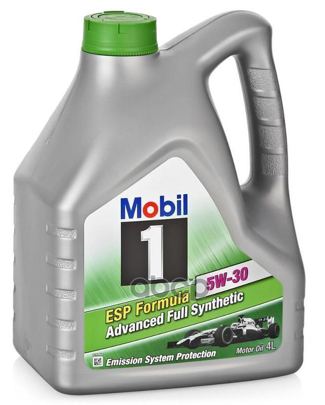 Mobil Масло моторное синтетическое Mobil 1 ESP 5W-30 4л (154285, 154290, 157759) 154292