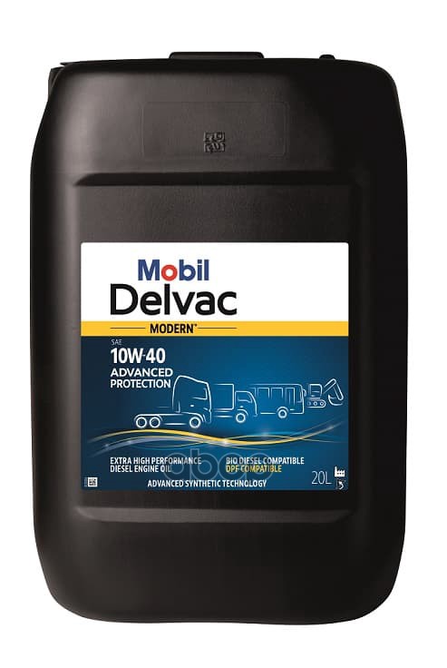 Mobil Масло Моторное Mobil Delvac Modern Advanced Protection 10W-40 Синтетическое 20 Л 157068