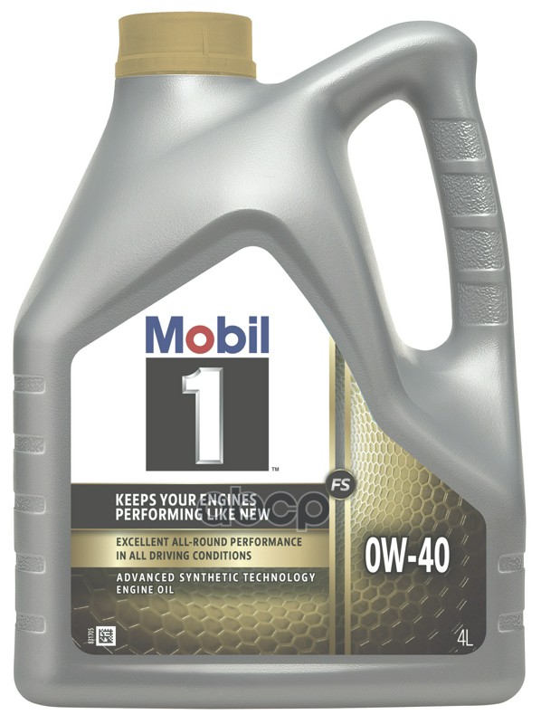 Mobil Масло моторное синтетическое Mobil 1 FS 0W-40, 4л (153677,153687,153692) 157297